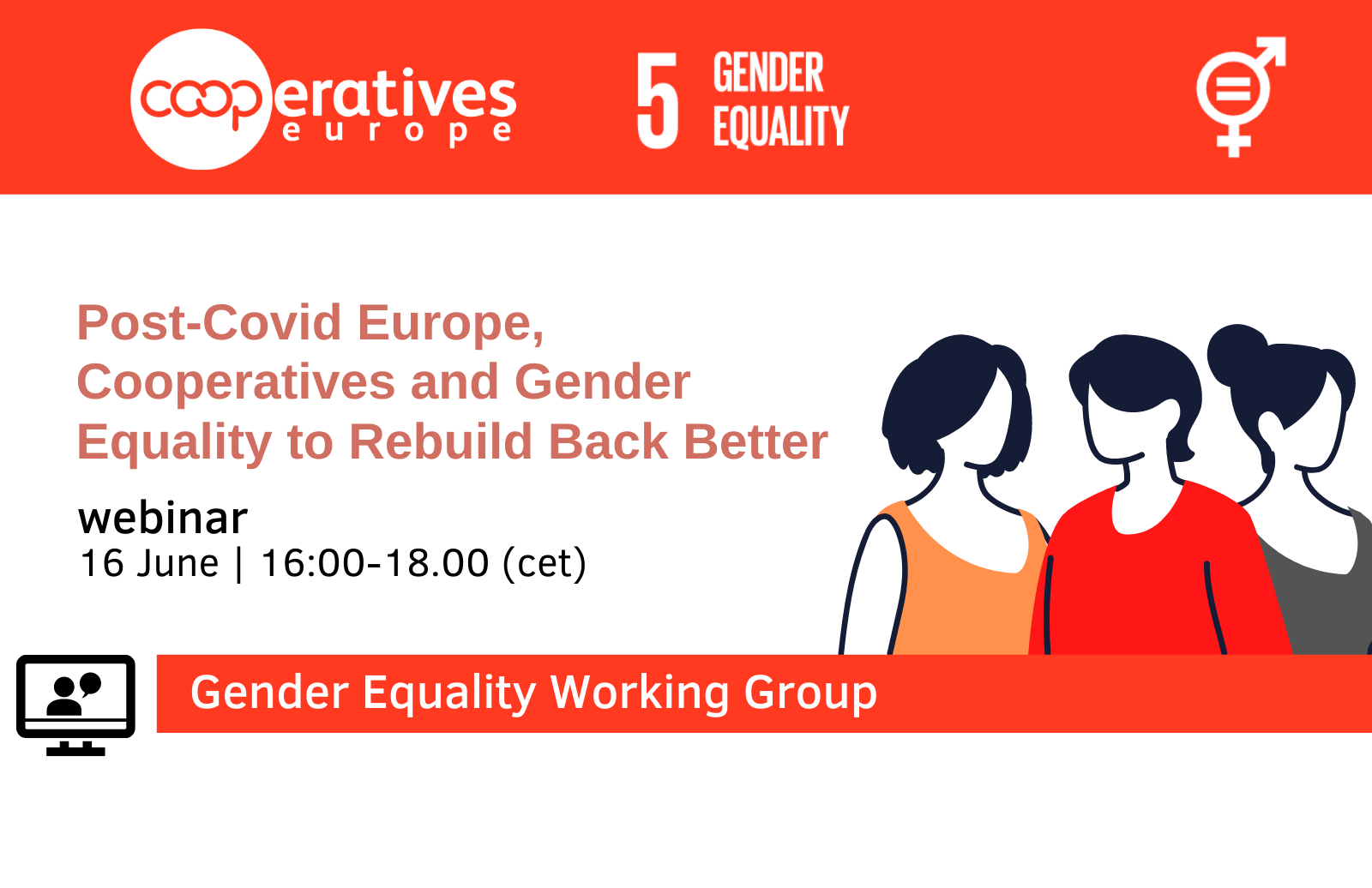 Donne e Parità Alleanza delle Cooperative – WEBINAR: Gender Equality Working Group
