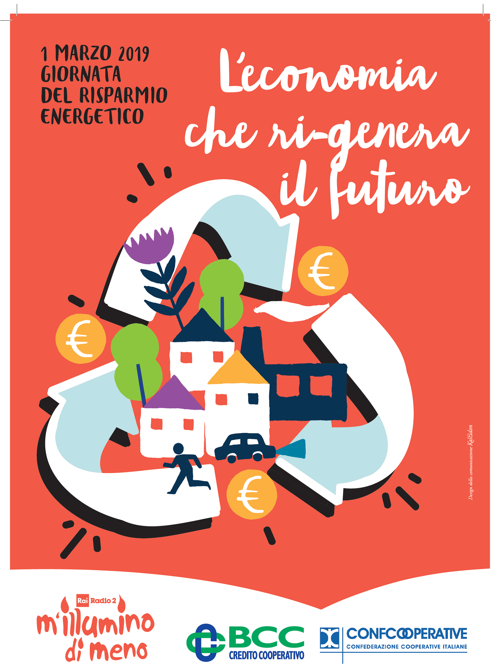 1 marzo 2019 – Confcooperative e M’Illumino di Meno